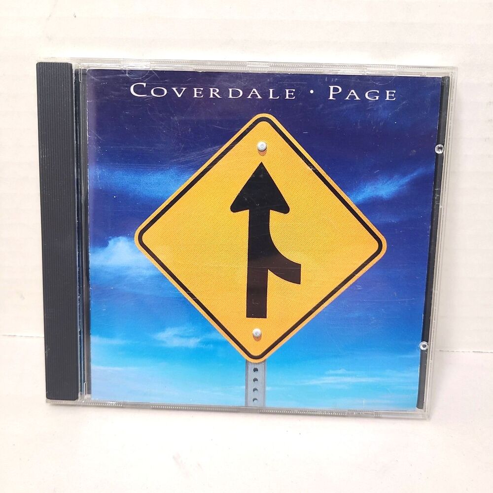 Coverdale & Page by Jimmy Page Audio CD 1993 Geffen Records